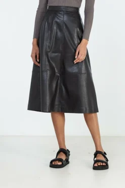 Elka Collective - Vail Skirt (Chocolate)