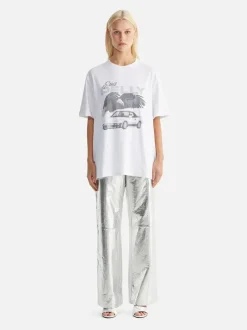 Ena Pelly - JESSIE OVERSIZED TEE DRIFT (WHITE)