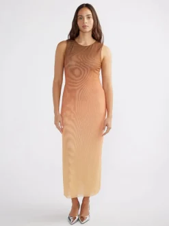 Ena Pelly - ARI OMBRE DRESS (SUNSET OMBRE)