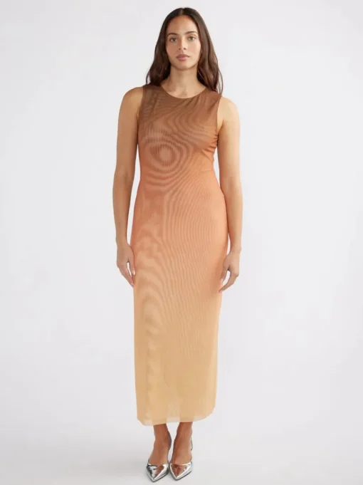 Ena Pelly - ARI OMBRE DRESS (SUNSET OMBRE)