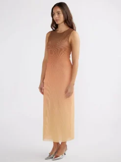 Ena Pelly - ARI OMBRE DRESS (SUNSET OMBRE)
