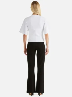 Ena Pelly - AVA CORSET TEE (WHITE)