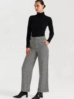 Women Ena Pelly - Bella Woven Pant (Houndstooth)