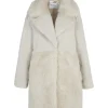 Ena Pelly - Bobby Faux Fur Jacket (Bone)