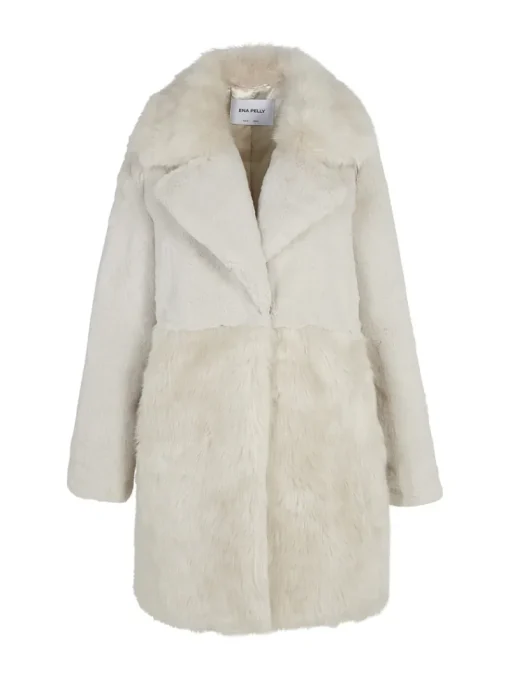 Ena Pelly - Bobby Faux Fur Jacket (Bone)