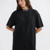 Ena Pelly - CASSIE TEE DRESS (WASHED BLACK)