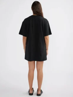 Ena Pelly - CASSIE TEE DRESS (WASHED BLACK)