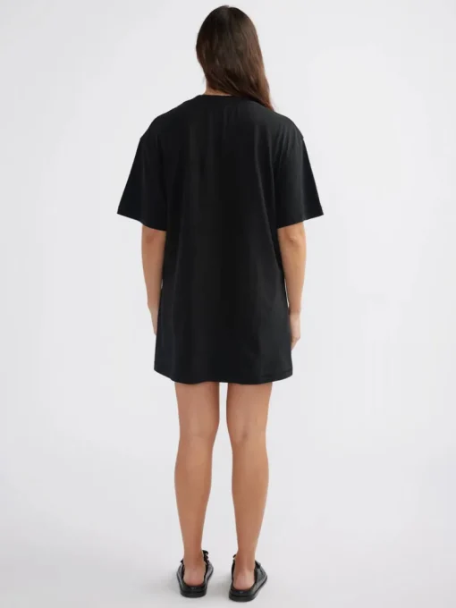 Ena Pelly - CASSIE TEE DRESS (WASHED BLACK)