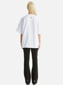 Ena Pelly - CHLOE OVERSIZED TEE CORE LOGO (WHITE)