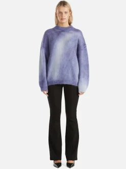 Ena Pelly - DELILAH KNIT PULLOVER (IRIS SWIRL)