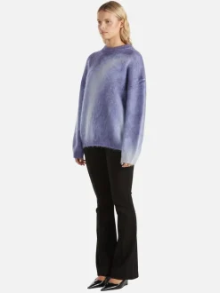 Ena Pelly - DELILAH KNIT PULLOVER (IRIS SWIRL)