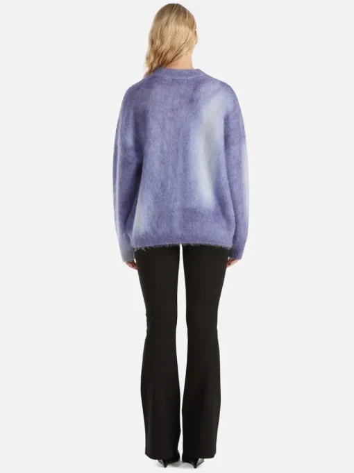 Ena Pelly - DELILAH KNIT PULLOVER (IRIS SWIRL)