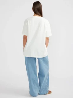 Ena Pelly - DUAL SNAKES TEE (VINTAGE WHITE)