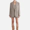 Ena Pelly - ELENA BOYFRIEND BLAZER (MINI CHECK)