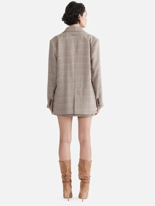 Ena Pelly - ELENA BOYFRIEND BLAZER (MINI CHECK)