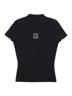 Ena Pelly - Ellen Short Sleeve Knit Top (Black)