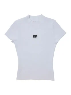Ena Pelly - Ellen Short Sleeve Knit Top (White)