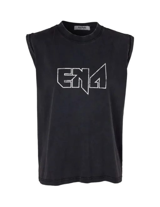 Ena Pelly - Ena Logo Tank (Vintage Black)