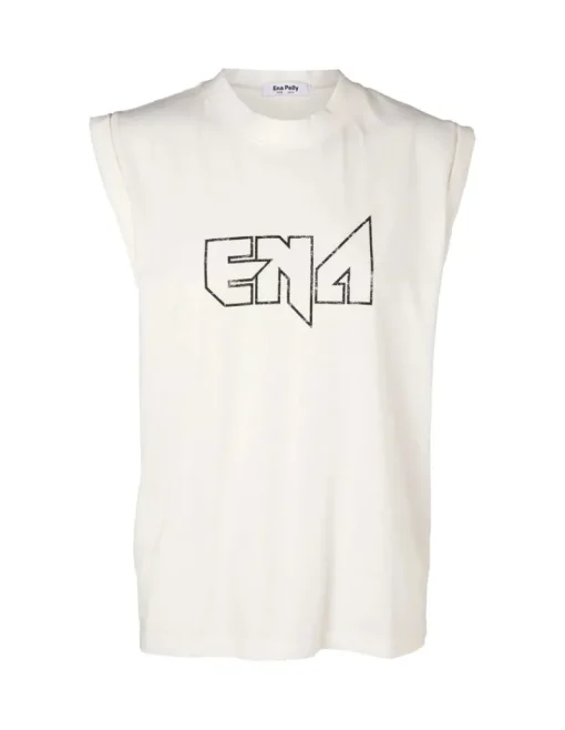 Ena Pelly - Ena Logo Tank (Vintage White)