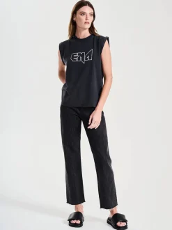 Ena Pelly - Ena Logo Tank (Vintage Black)