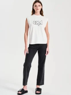 Ena Pelly - Ena Logo Tank (Vintage White)