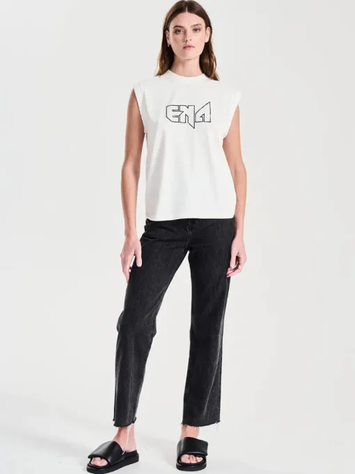 Ena Pelly - Ena Logo Tank (Vintage White)