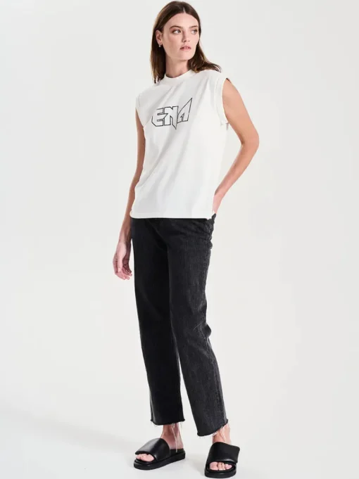 Ena Pelly - Ena Logo Tank (Vintage White)
