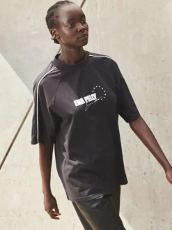 Ena Pelly - Fast Track Logo Tee (Black) FINAL SALE