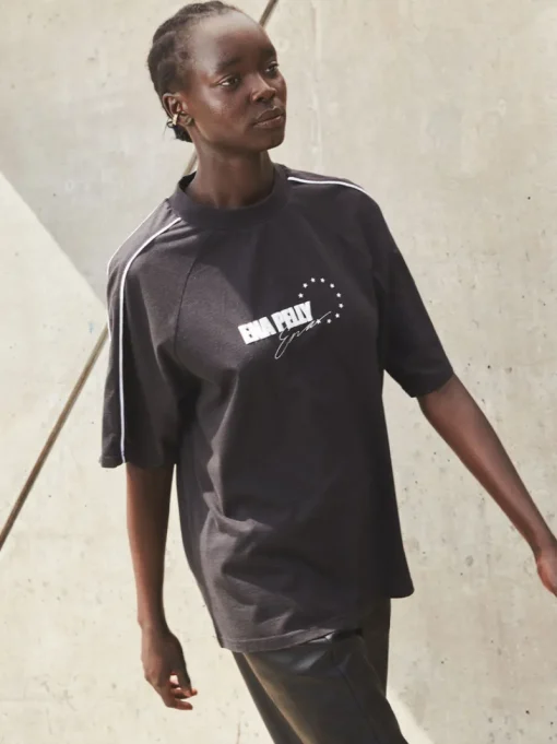 Ena Pelly - Fast Track Logo Tee (Black) FINAL SALE
