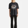 Ena Pelly - JESSIE OVERSIZE TEE TIGERS EYE (VINTAGE BLACK)