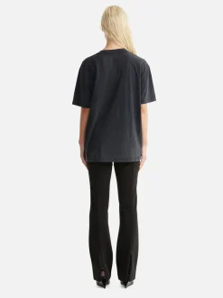 Ena Pelly - JESSIE OVERSIZE TEE TIGERS EYE (VINTAGE BLACK)