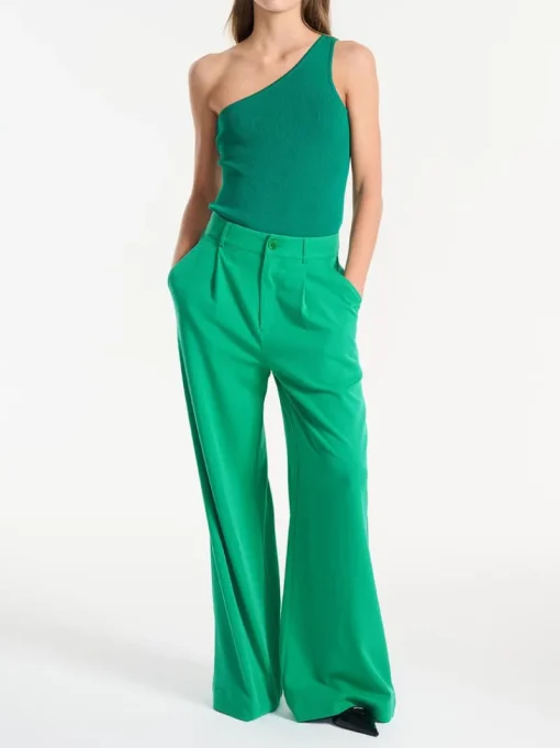 Women Ena Pelly - JOLIE SUITING PANT (EVERGREEN)