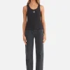 Ena Pelly - KENDALL MONOGRAM TANK (BLACK)