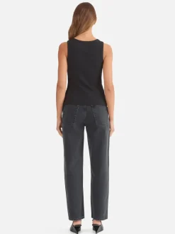 Ena Pelly - KENDALL MONOGRAM TANK (BLACK)