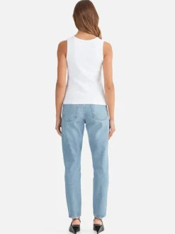 Ena Pelly - KENDALL MONOGRAM TANK (WHITE)