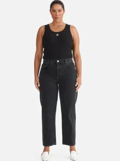 Ena Pelly - KENDALL MONOGRAM TANK (BLACK)