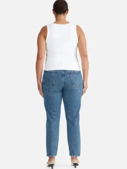 Ena Pelly - KENDALL MONOGRAM TANK (WHITE)
