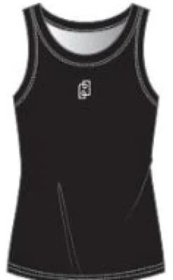 Ena Pelly - KENDALL MONOGRAM TANK (BLACK)