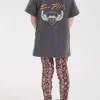 Ena Pelly - KIDS - Winged Shield Tee (Charcoal)