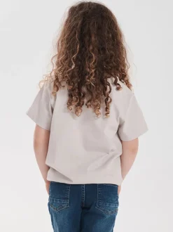 Ena Pelly - Kids Cheetah Tee (Alabaster)