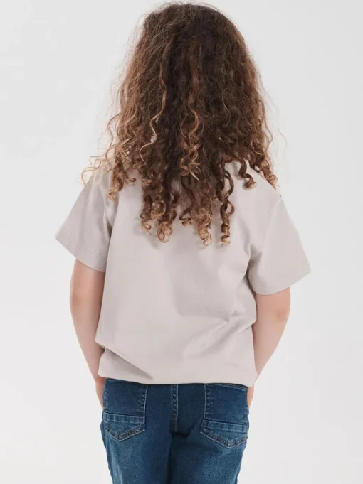 Ena Pelly - Kids Cheetah Tee (Alabaster)