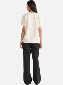 Ena Pelly - LETTERS FROM NEW YORK OVERSIZED TEE (PARCHMENT)