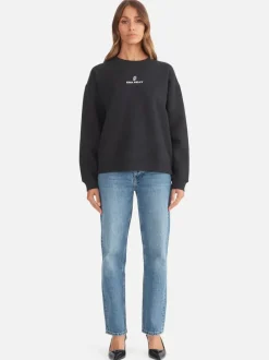 Ena Pelly - LEXI MONOGRAM SWEATER (BLACK)