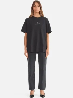 Ena Pelly - LEXI MONOGRAM TEE (BLACK)