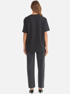 Ena Pelly - LEXI MONOGRAM TEE (BLACK)