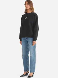 Ena Pelly - LEXI MONOGRAM SWEATER (BLACK)