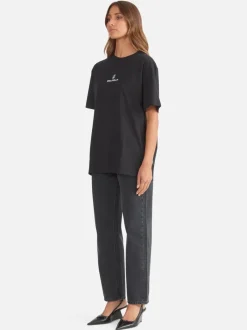 Ena Pelly - LEXI MONOGRAM TEE (BLACK)