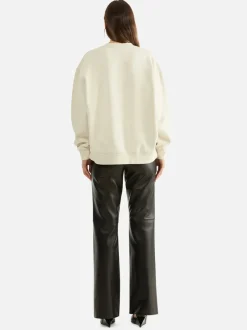 Ena Pelly - LILLY OVERSIZED SWEATER STUDIO (CEMENT)
