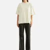 Ena Pelly - MIA OVERSIZED STUDIO TEE (WHITE WASH CEMENT)
