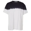 Ena Pelly - Minimal Logo Dip Dye Tee (White Marle)